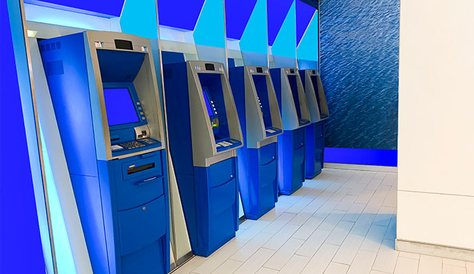 customizable atm booth interior design